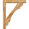 Ekena Millwork Olympic Block Rough Sawn Bracket, Western Red Cedar, 4"W x 32"D x 40"H BKT04X32X40OLY05RWR - alternate 2